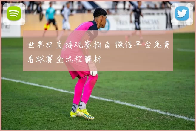 世界杯直播观赛指南 微信平台免费看球赛全流程解析
