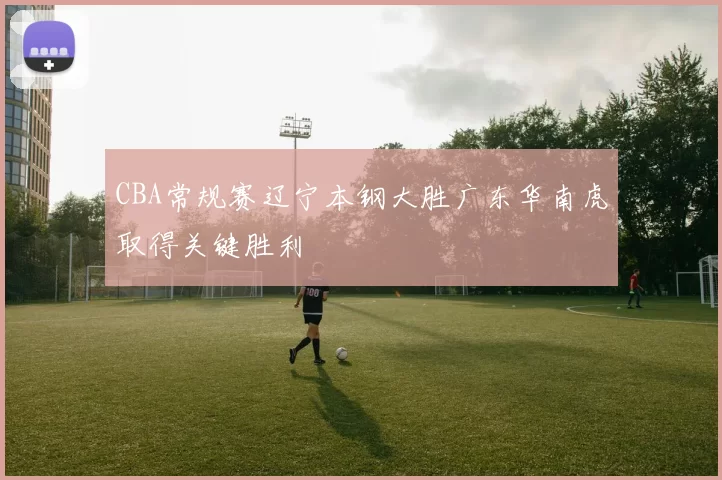 CBA常规赛辽宁本钢大胜广东华南虎取得关键胜利